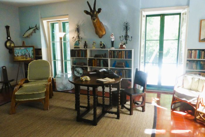 Hemingway's writing studio