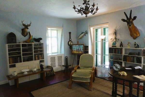 Hemingway's writing studio